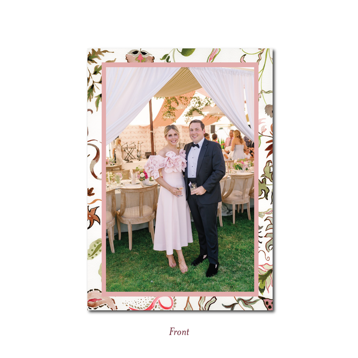 PEACE &amp; JOY FLAT CARD