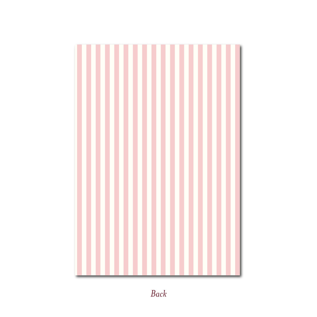 FA LA LA FLAT CARD