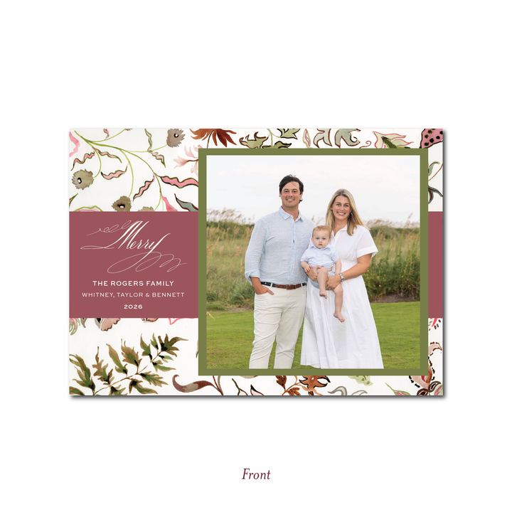 MERRY FLAT CARD