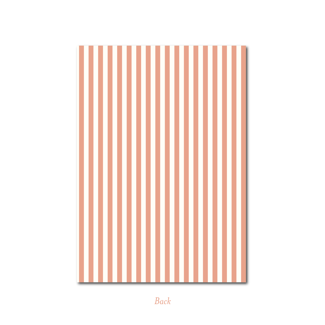 HAPPY NEW YEAR FLAT CARD