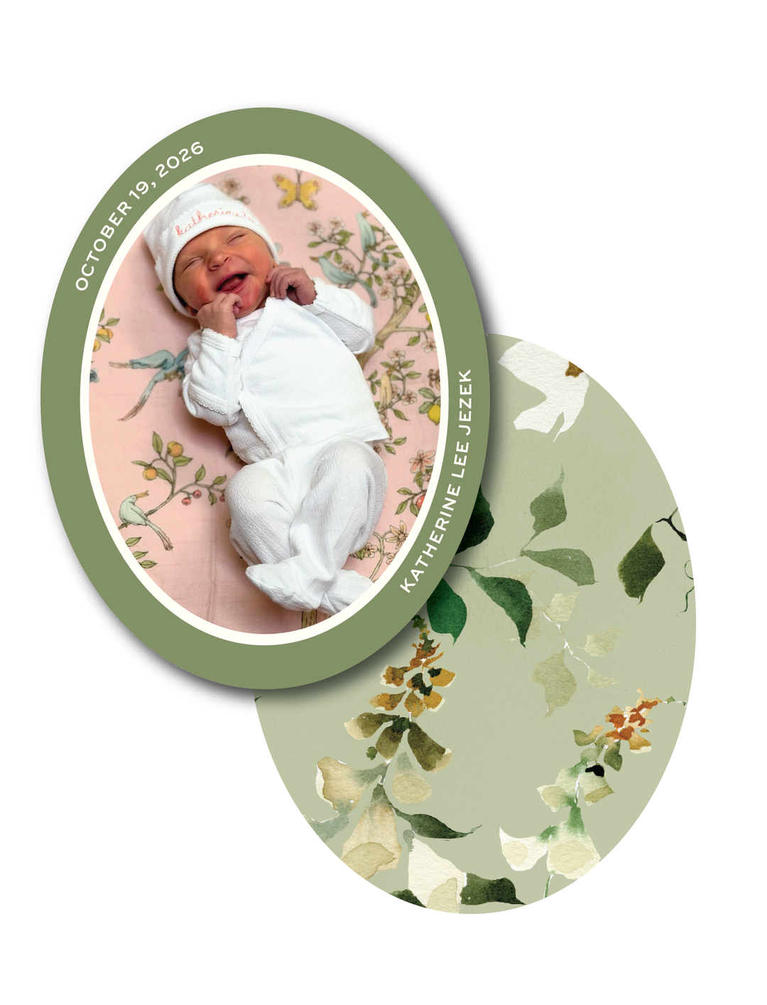ADD-ON BABY ANNOUNCEMENT – Katherine Jezek Design